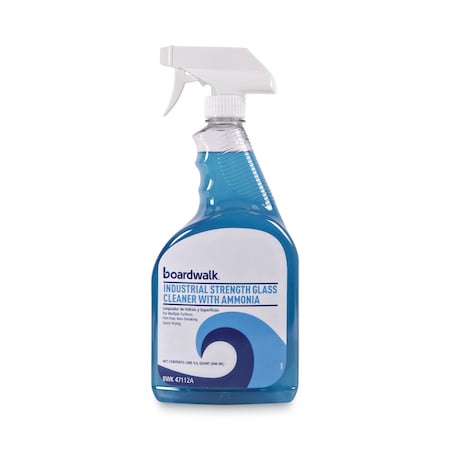 Boardwalk Liquid Glass Cleaner, Unscented, Trigger Spray Bottle BWK47112AEA